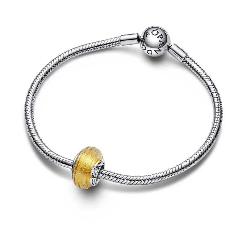 신세계인터넷면세점-판도라-bracelet-슈팅 스타 그루브드 무라노 글라스 참