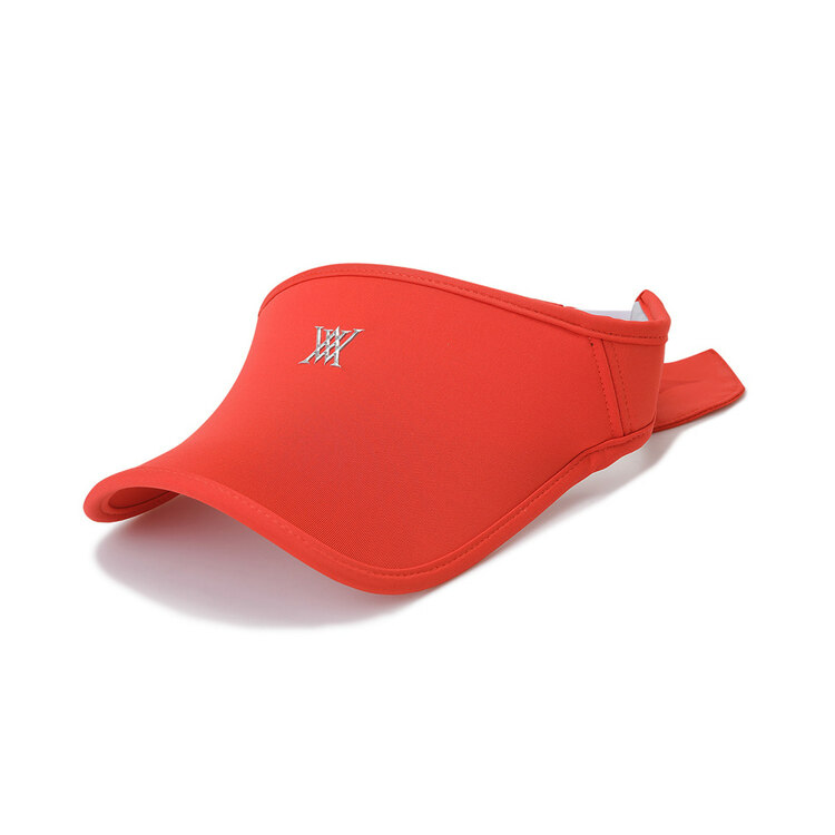 韩际新世界网上免税店-ANEW_GOLF-运动休闲-High Frequency Logo Orion Visor 帽子_Red