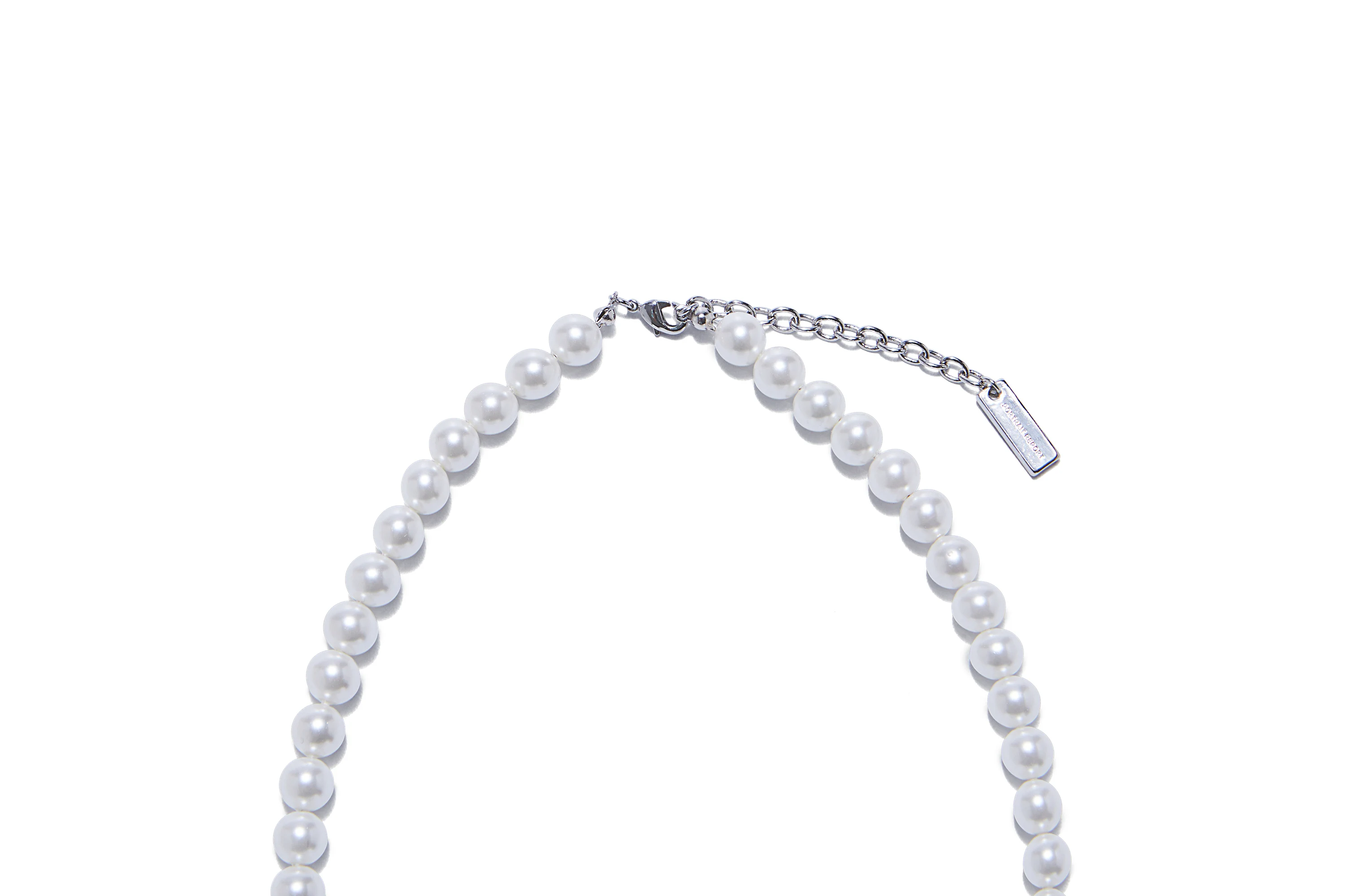 신세계인터넷면세점-포트레이트리포트-necklace-Two pendant pearl necklace SILVER