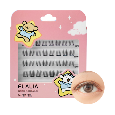 FLALIA 免胶自粘假睫毛 04 自然柔顺款