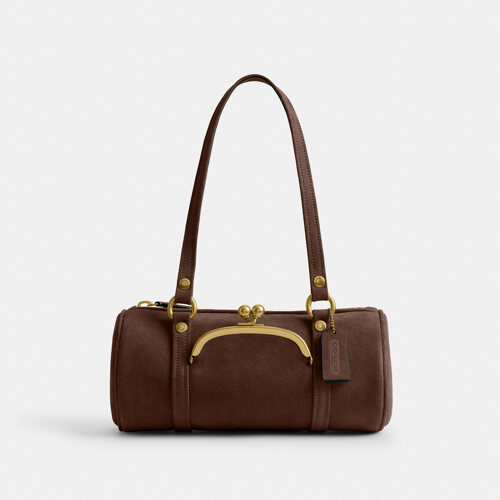 Kisslock Barrel Bag 28