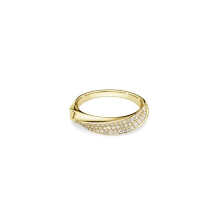 CLASSICA:RING GOLD LINE WHI/GOS