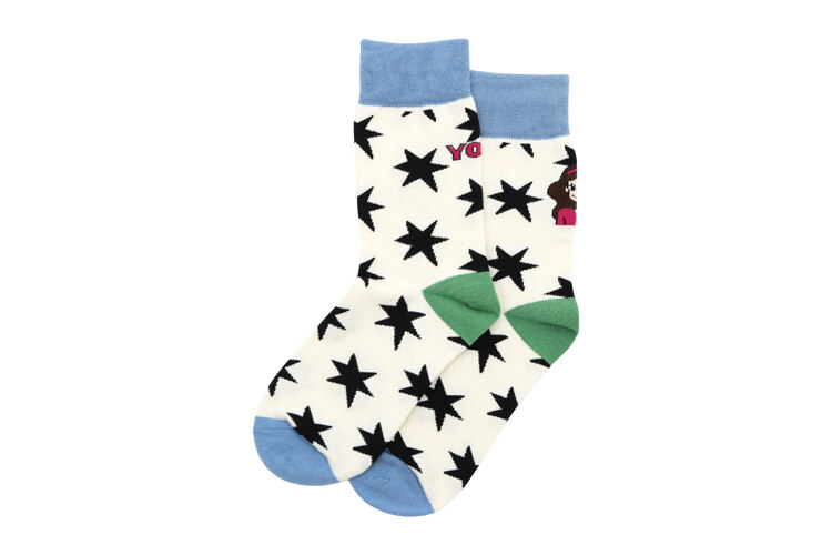 韩际新世界网上免税店-陆心媛-服饰-Pattern socks F 袜子
