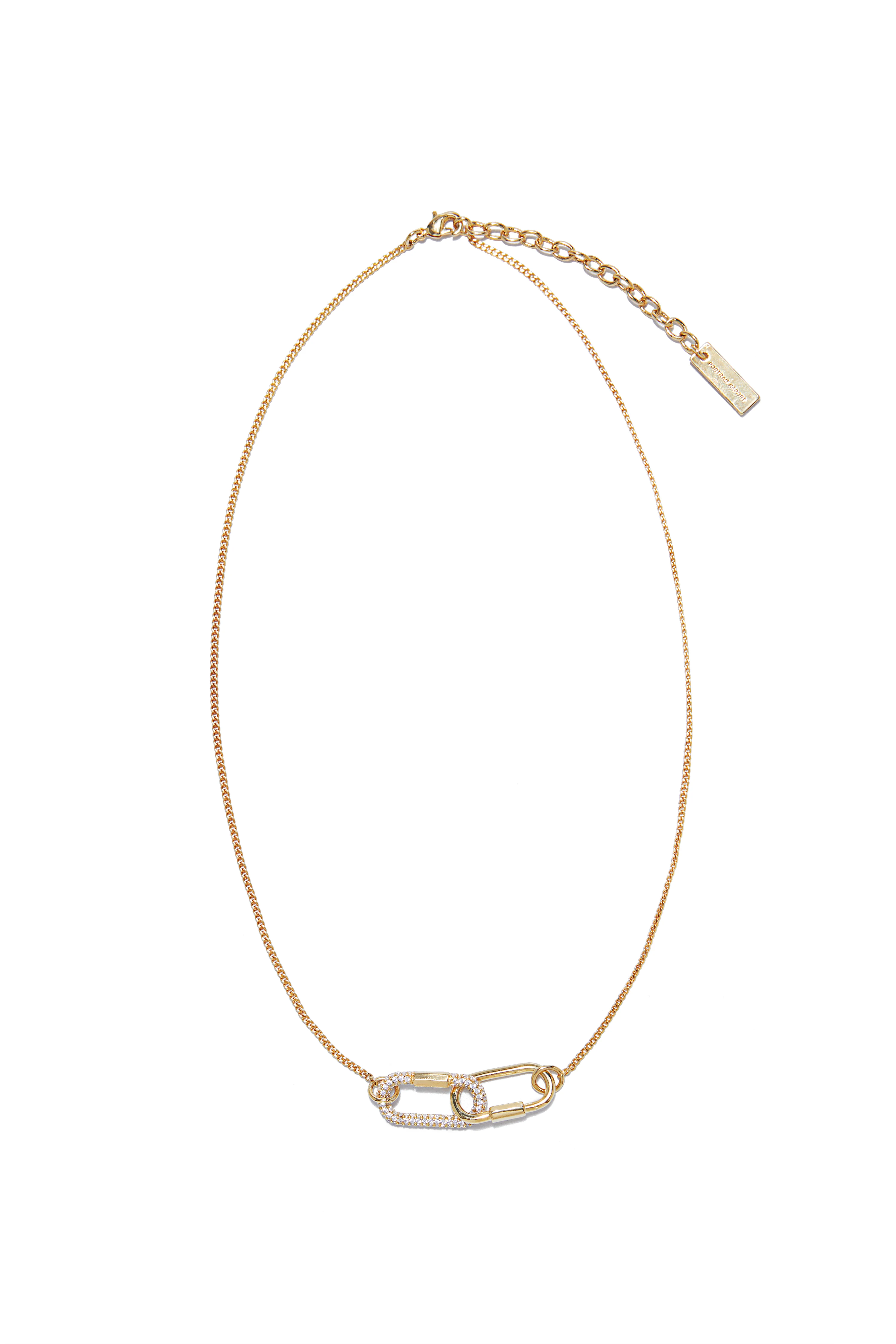 신세계인터넷면세점-포트레이트리포트-necklace-Two pendant chain necklace GOLD