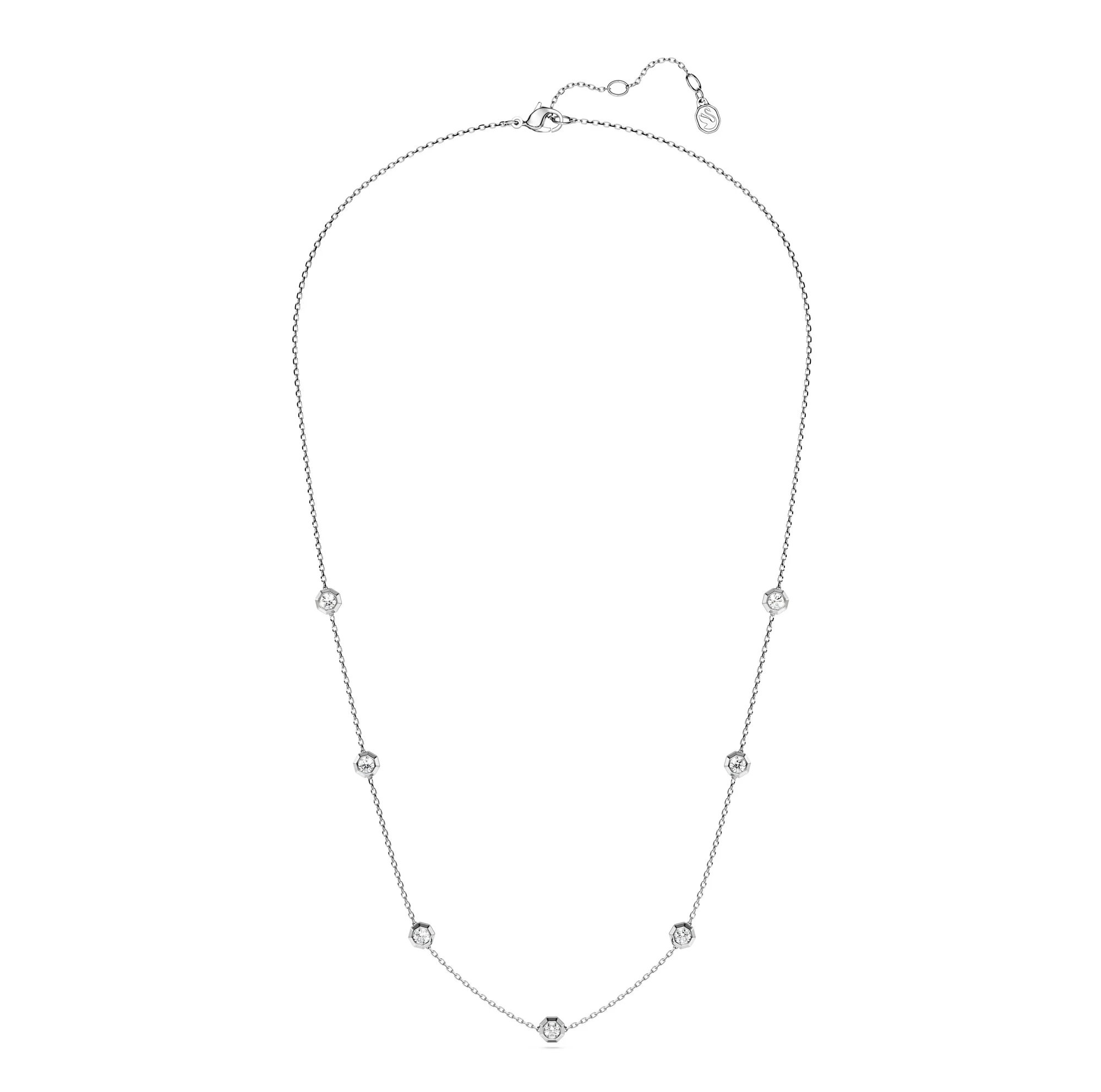 신세계인터넷면세점-스와로브스키-necklace-Octagon 네크리스, 랩 그로운 다이아몬드, 스털링 실버