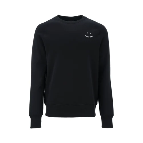 MENS SWEAT PS HAPPY EMB 블랙