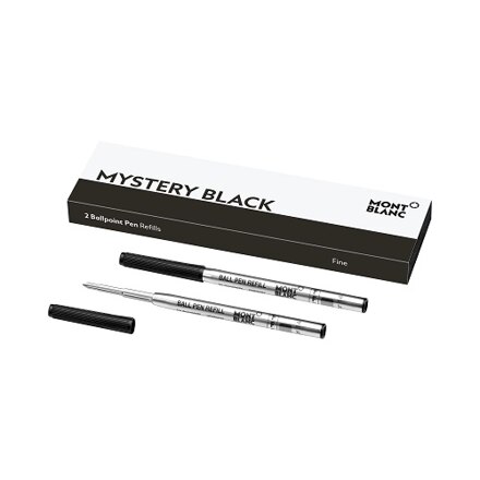 128210 MYSTERY BLACK Ballpoint REFILL 2个(F) 圆珠笔替换装
