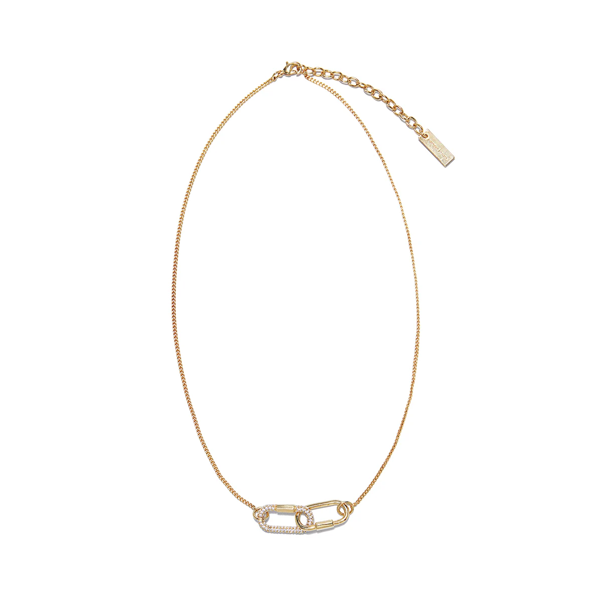 신세계인터넷면세점-포트레이트리포트-necklace-Two pendant chain necklace GOLD