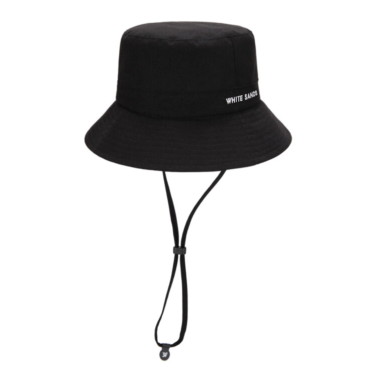 韩际新世界网上免税店-White Sands-时尚配饰-Recycle String Bucket Hat Wade Black 帽子