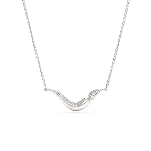 신세계인터넷면세점-스와로브스키-necklace-Classica 네크리스, 라운드 컷, 화이트, 스털링 실버