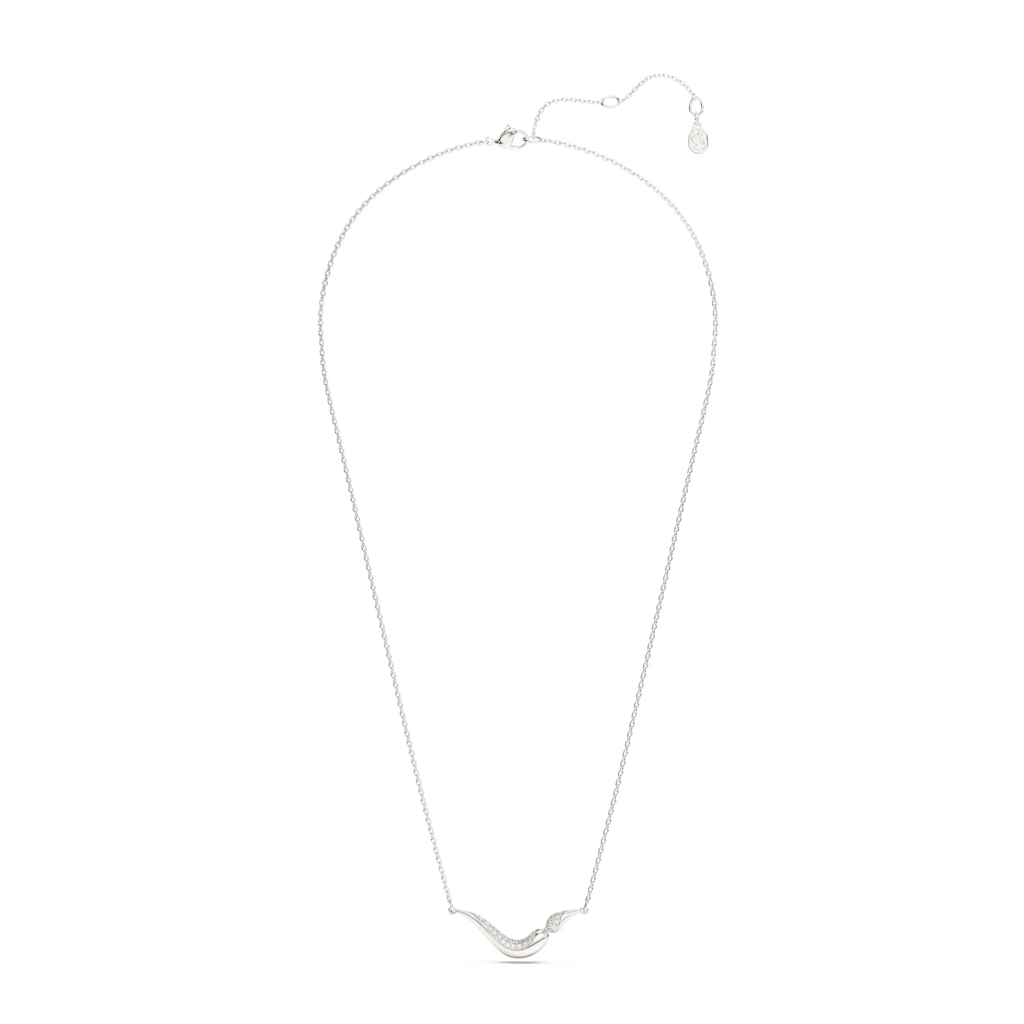 신세계인터넷면세점-스와로브스키-necklace-Classica 네크리스, 라운드 컷, 화이트, 스털링 실버