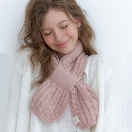 Soft tangle muffler MF020_pink