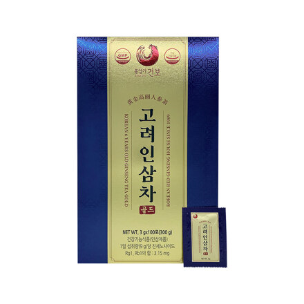 홍삼가 고려인삼차골드3g*100포