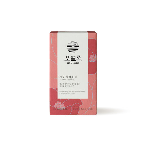 韩际新世界网上免税店-OSULLOC-tea-JEJU CAMELLIA FLOWER TEA 20ea(1.5g*20包)