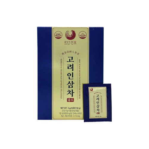Red ginseng is Korea Ginseng Tea Gold 3g × 50p