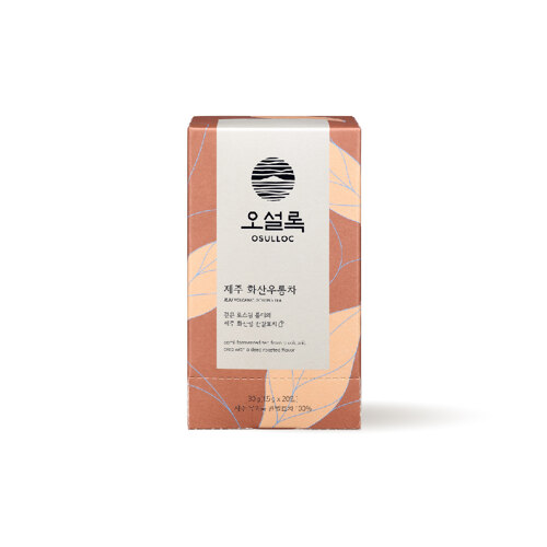 韩际新世界网上免税店-OSULLOC-tea-JEJU VOLCANIC OOLONG TEA 茶20包(1.5g*20包)