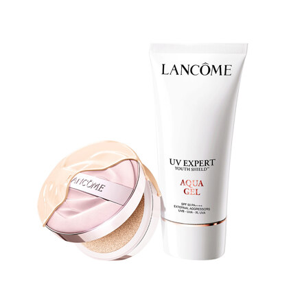 스킨 이돌 3 세럼 파인커버 쿠션 W10 & UV 엑스퍼트 유스 쉴드 아쿠아 젤 50ml