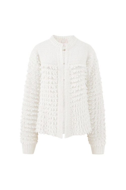 COUNTRY CARDIGAN_WHITE