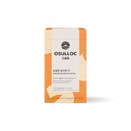 韩际新世界网上免税店-OSULLOC-tea-TANGERINE BLOSSOM TEA 20ea(1.5g*20包)