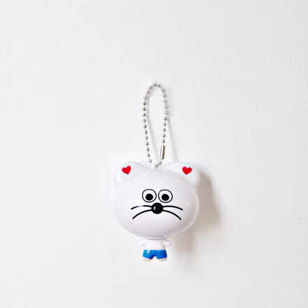 MNH 줄자키링 - 크림이 (MEASURING TAPE KEYRING-CREAMI)