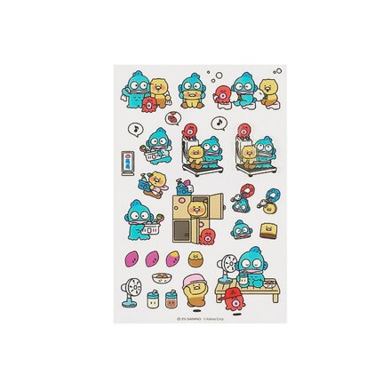 Hankyodong X Friends Transparent Sticker Red_Chunsik / 贴纸