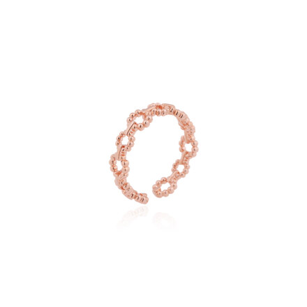 [예원 착용]#Rose Gold/이터널 서클 오픈 반지