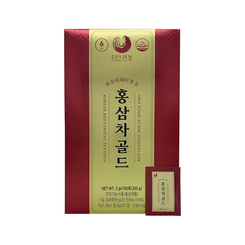 홍삼가 홍삼차골드 3g*100포