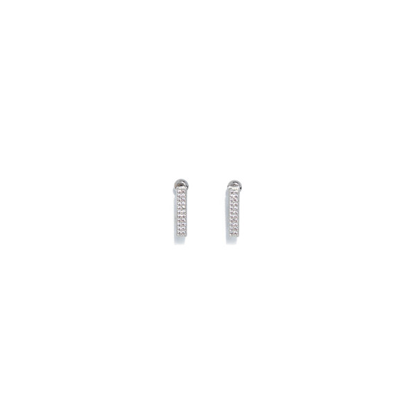 신세계인터넷면세점-포트레이트리포트-earring-Hailey Rectangular Swarovski Earring/SIVER,SWAROVSKI