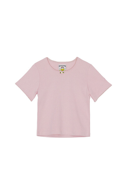 ONE ROSE TEE_PINK T恤衫
