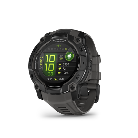 [인스팅트3] 50mm, 아몰레드, 아웃도어 GPS (블랙)