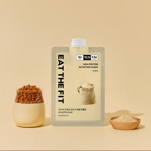 식사대용 단백질 쉐이크 한끼 파우치 1주플랜_미숫가루 [7Pack]