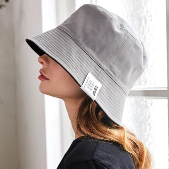 [면세, 신세계 단독]21 REVERSIBLE GRAY/BLACK BUCKET HAT