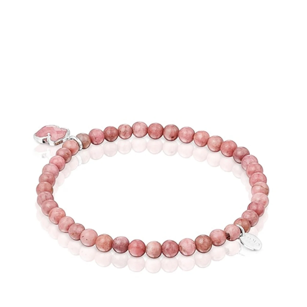 신세계인터넷면세점-토스-bracelet-Silver and rhodonite TOUS Icon Color bracelet