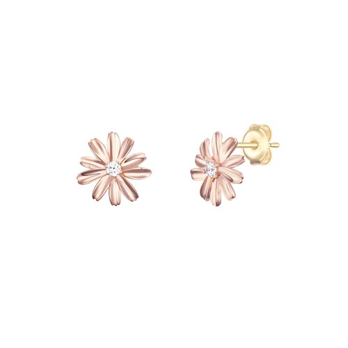 DAISLY 14K Rose Gold Earrings JJDAEQ5B3250R40A0 - DAISLY 14K玫瑰金耳环