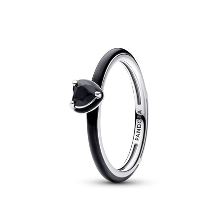Pandora ME Black Chakra Heart Ring (Pandora ME) (戒指)