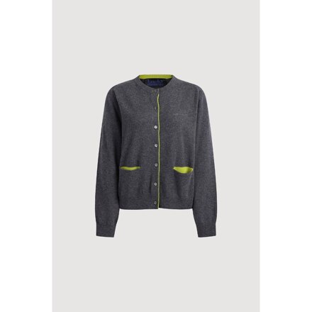 Round Neck Knit Cardigan