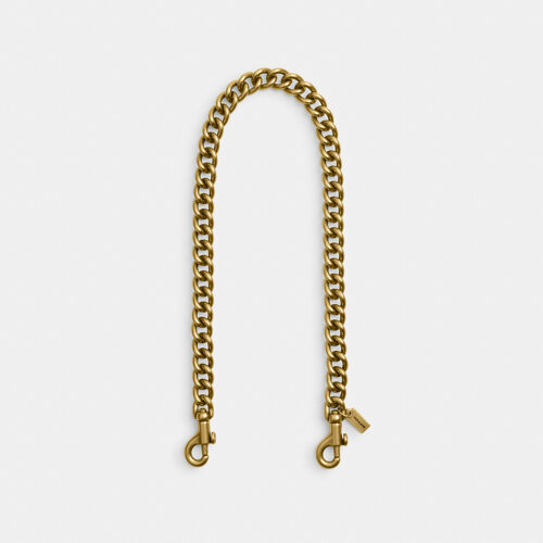 SHORT CHUNKY CURB CHAIN STRAP 短款链条肩带