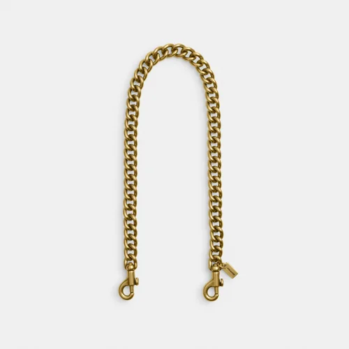 SHORT CHUNKY CURB CHAIN STRAP