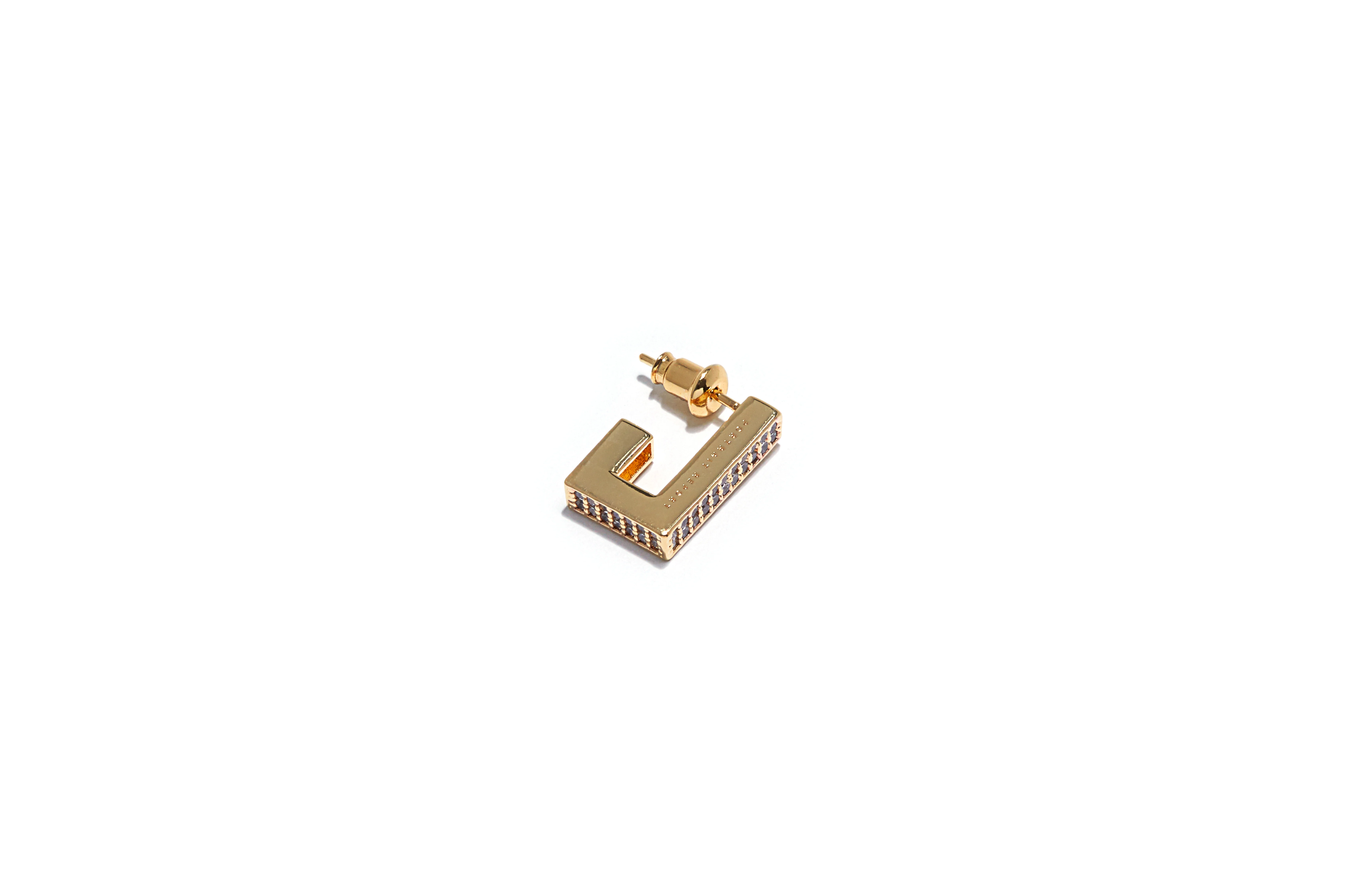 신세계인터넷면세점-포트레이트리포트-earring-Hailey Rectangular Swarovski Earring/GOLD,SWAROVSKI