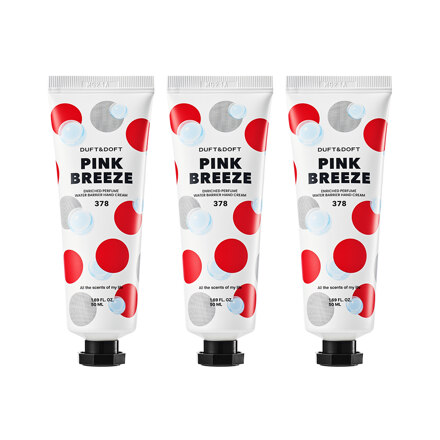Enriched perfume water barrier handcream pink breeze 50ml trio