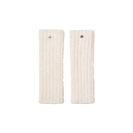 Mellow Knit Hand Warmers (Ivory)