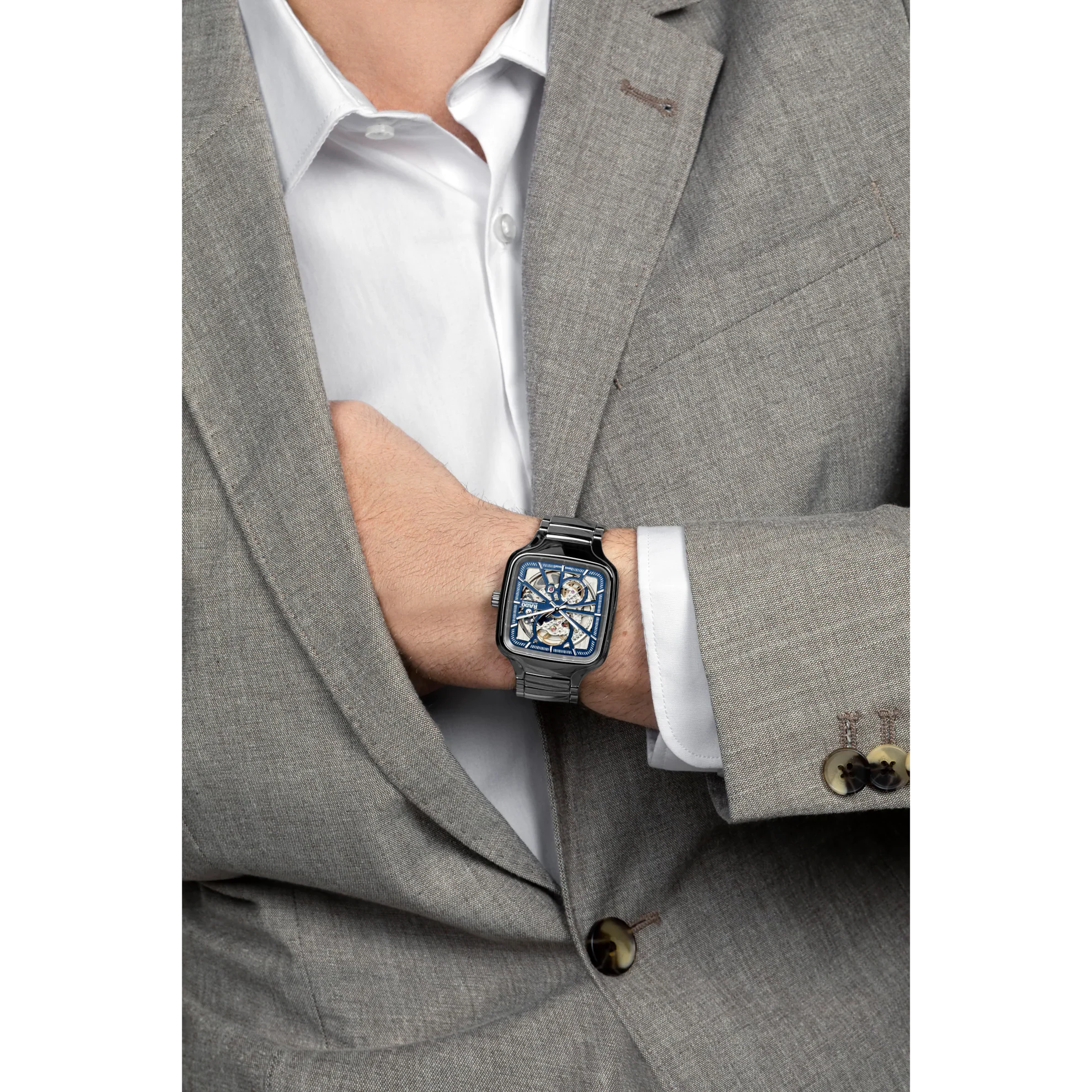 신세계인터넷면세점-라도-unisex_watch-True Square Automatic Open Heart / 남여공용