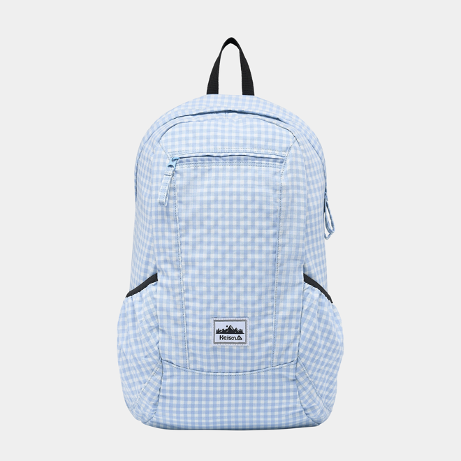 POCKET BAG V1 GINGHAM CHECK_天空蓝