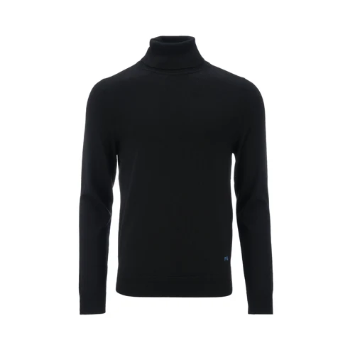 MENS SWEATER ROLL NECK 블랙