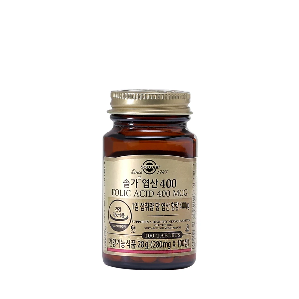 신세계인터넷면세점-솔가-솔가 엽산 400 (100정)