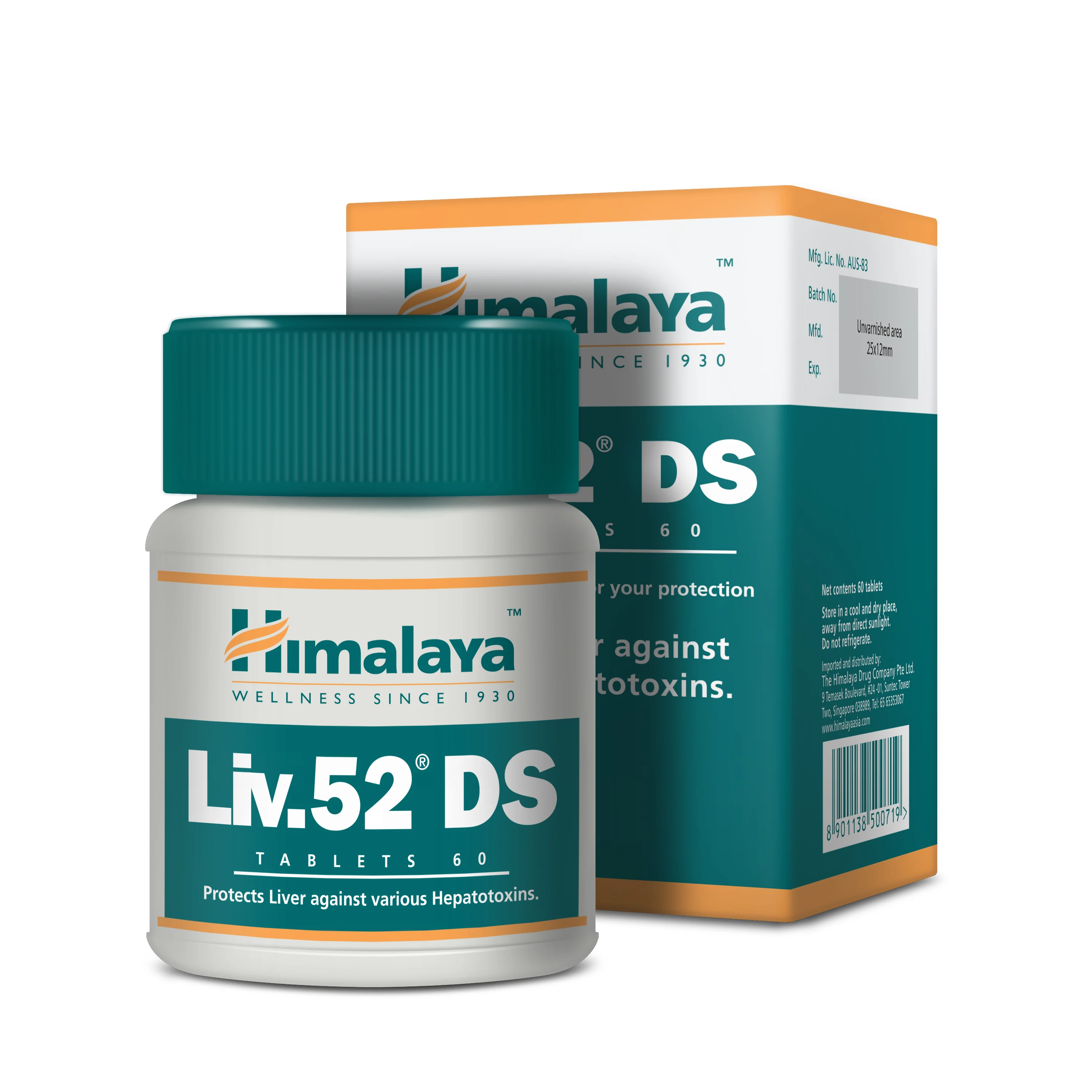 신세계인터넷면세점-히말라야 허벌-히말라야 Liv.52 DS(60정*6세트)