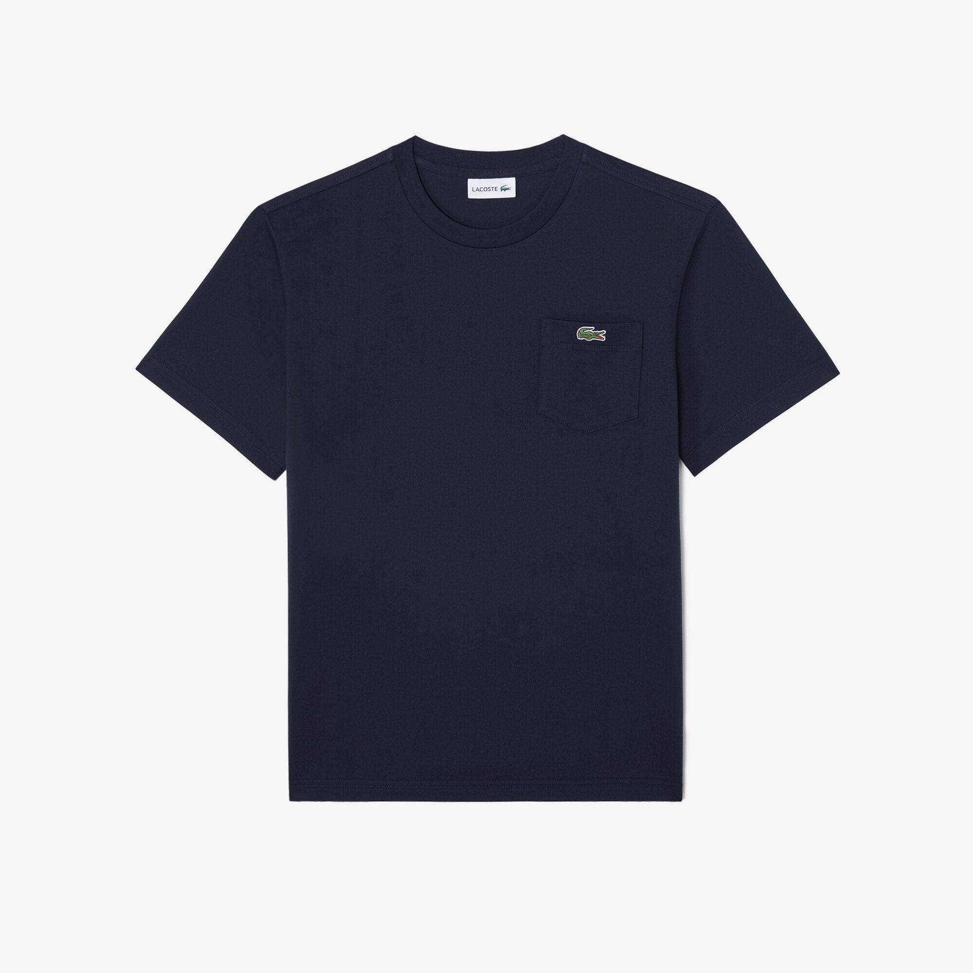 Basic Crew Neck Pocket T-Shirt (T恤)