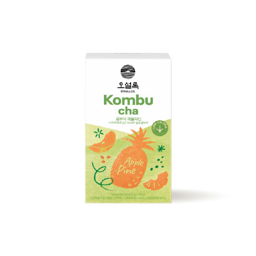 韩际新世界网上免税店-OSULLOC-tea-KOMBUCHA APPLE PINE 10包(5G*10包)