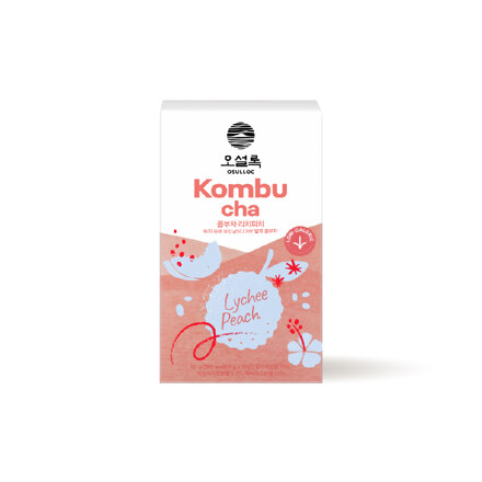 KOMBUCHA LYCHEE PEACH 10包(5G*10包)
