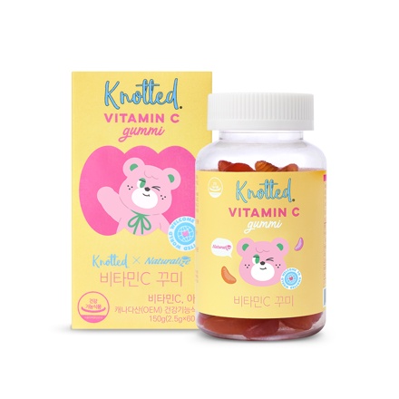 KNOTTED VITAMIN C GUMMI 维生素C软糖 60粒 (1个月份量)